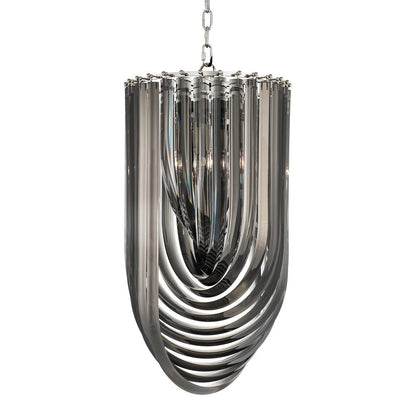Murano Chandelier - Smoke