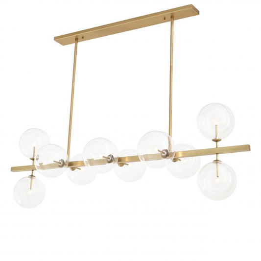 Largo Chandelier - Antique Brass Finish