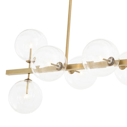 Largo Chandelier - Antique Brass Finish