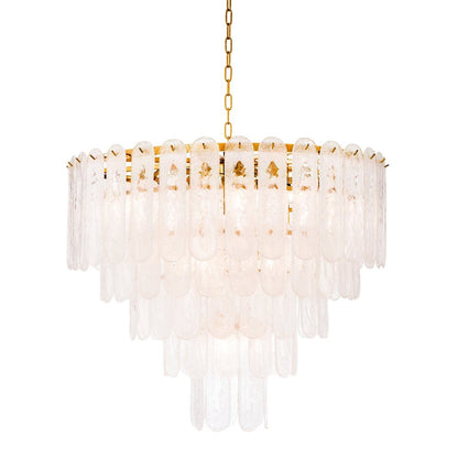 Riveria Chandelier - Gold Finish