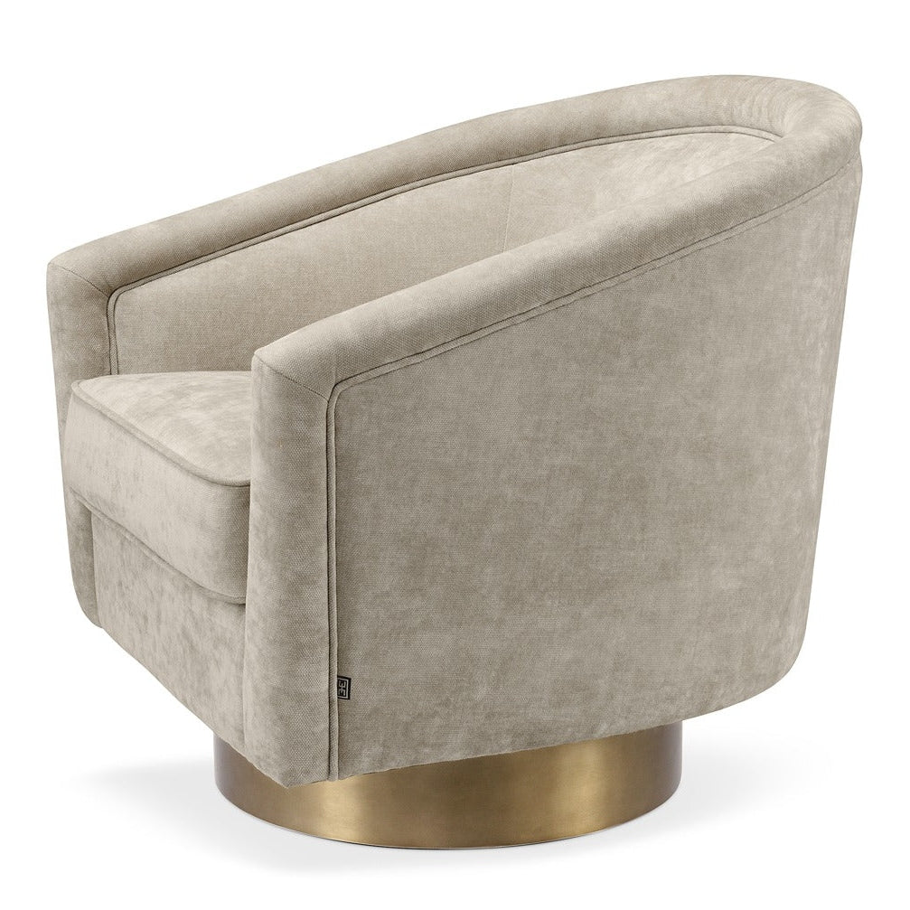 Catene Swivel Chair - Clarck Sand