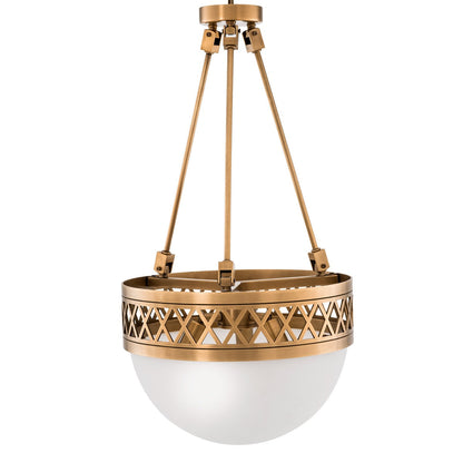 Bistroquette Chandelier - Antique Brass
