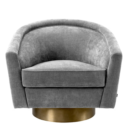 Catene Swivel Chair - Clarck Grey