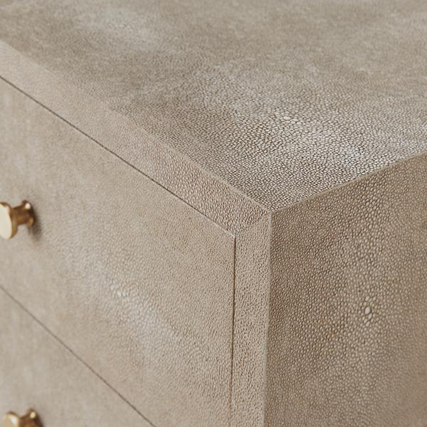 Georgia Bedside Table - Cream