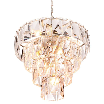 Amazone Chandelier - Nickel Finish