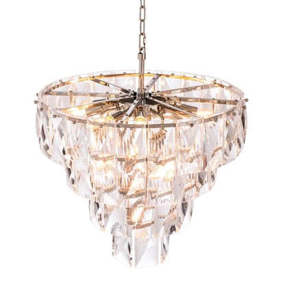 Amazone Chandelier - Nickel Finish