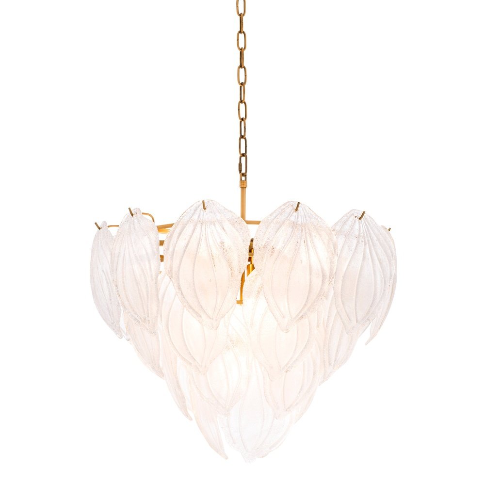 Novida Chandelier - Antique Brass Finish