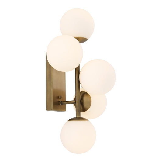 Libris Wall Lamp - Antique Brass Finish