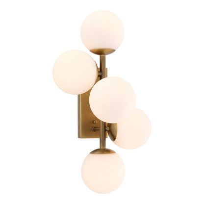 Libris Wall Lamp - Antique Brass Finish