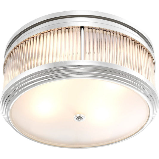 Rousseau Ceiling Lamp - Nickel Finish