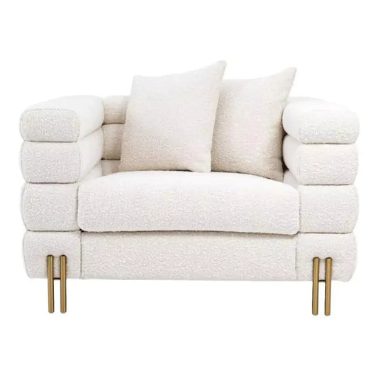 York Armchair - Boucle Cream