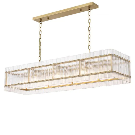 Ruby Rectangular Chandelier