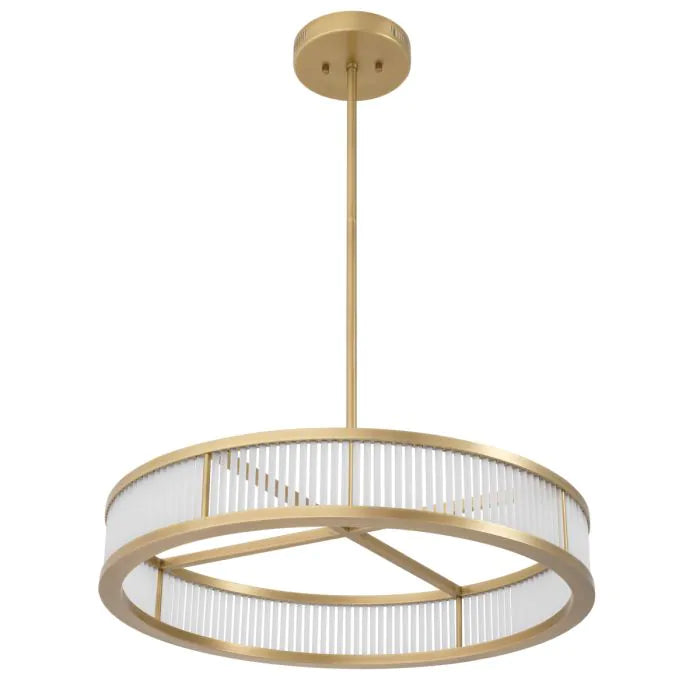 Thibaud Small Chandelier - Antique Brass