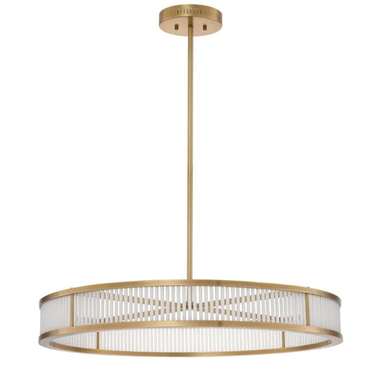Thibaud Large Chandelier - Antique Brass