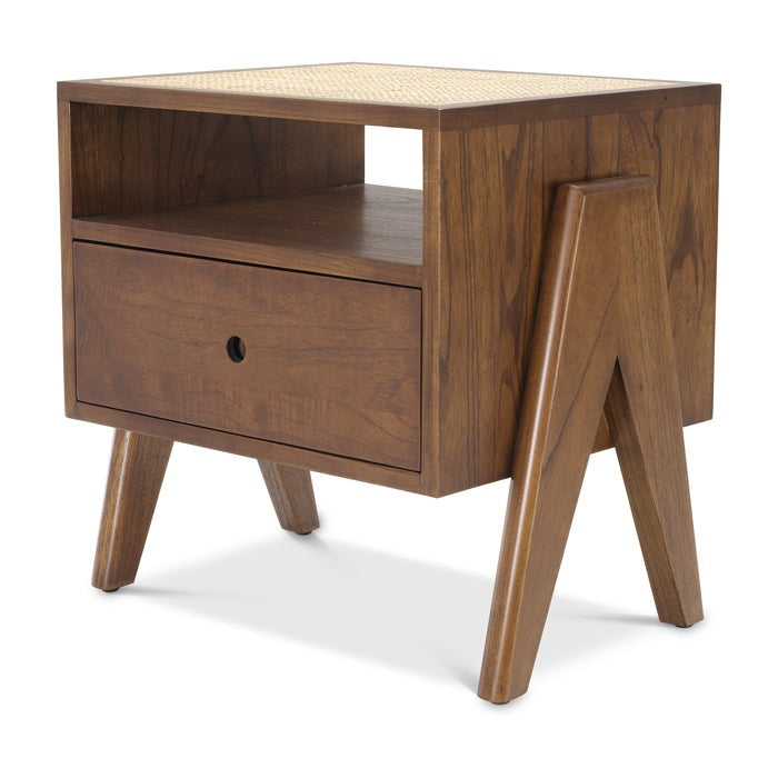 Latour Bedside Table - Brown