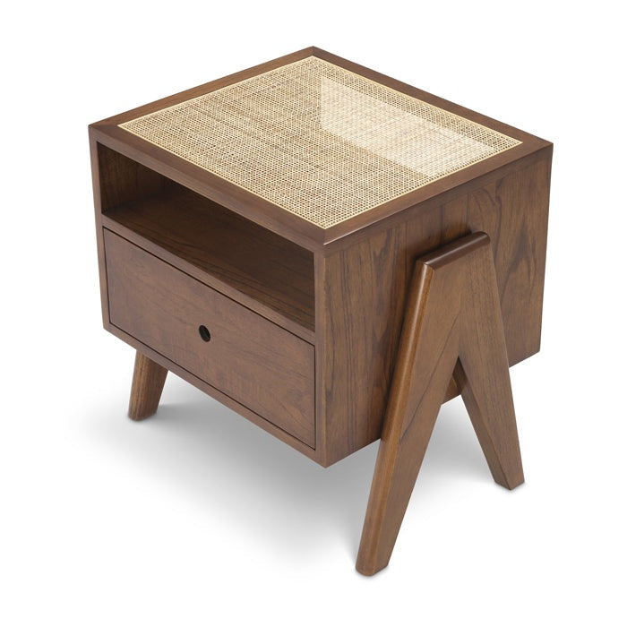 Latour Bedside Table - Brown