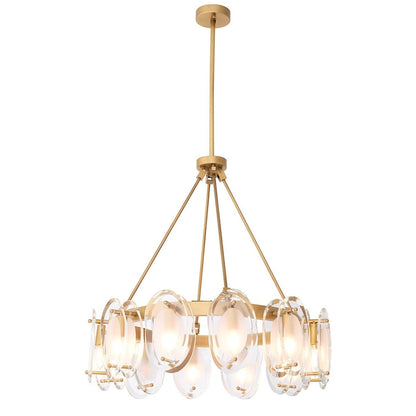 Sublime Chandelier - Antique Brass Finish