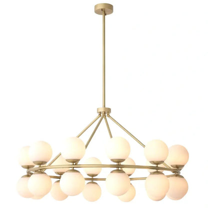 Hutchinson Chandelier - Antique Brass Finish