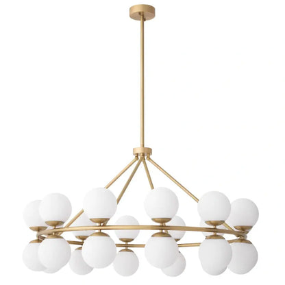 Hutchinson Chandelier - Antique Brass Finish | Outlet