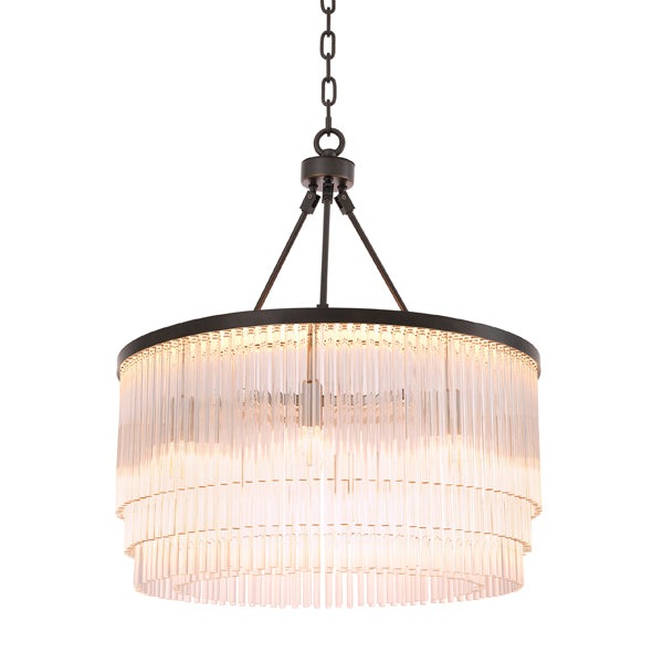Hector Small Chandelier - Bronze