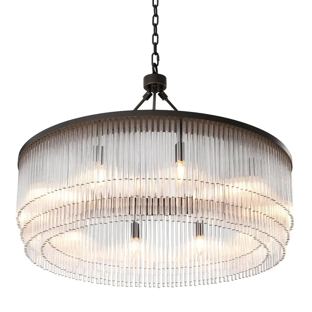 Hector Chandelier - Bronze Highlight Finish