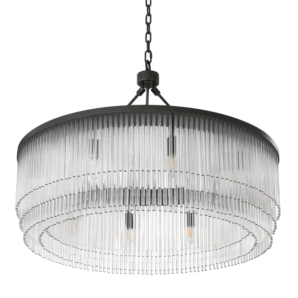 Hector Chandelier - Bronze Highlight Finish
