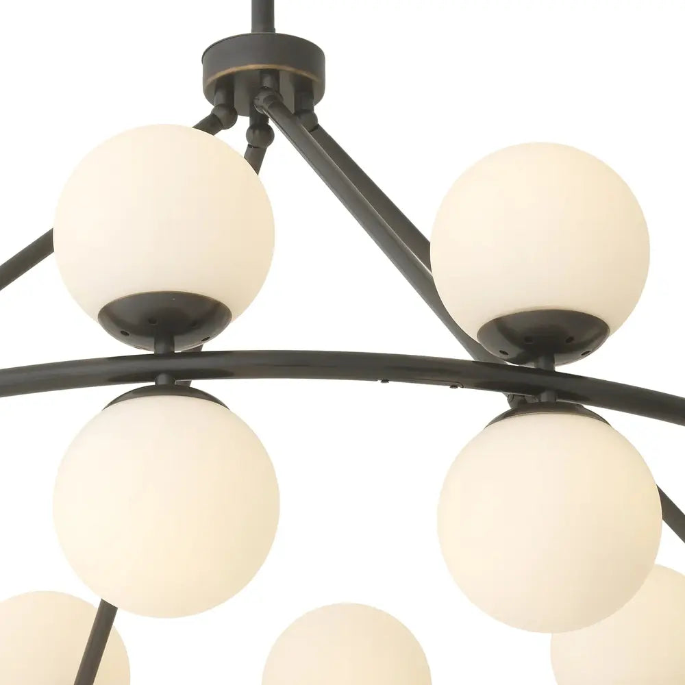 Hutchinson Chandelier - Bronze Highlight Finish