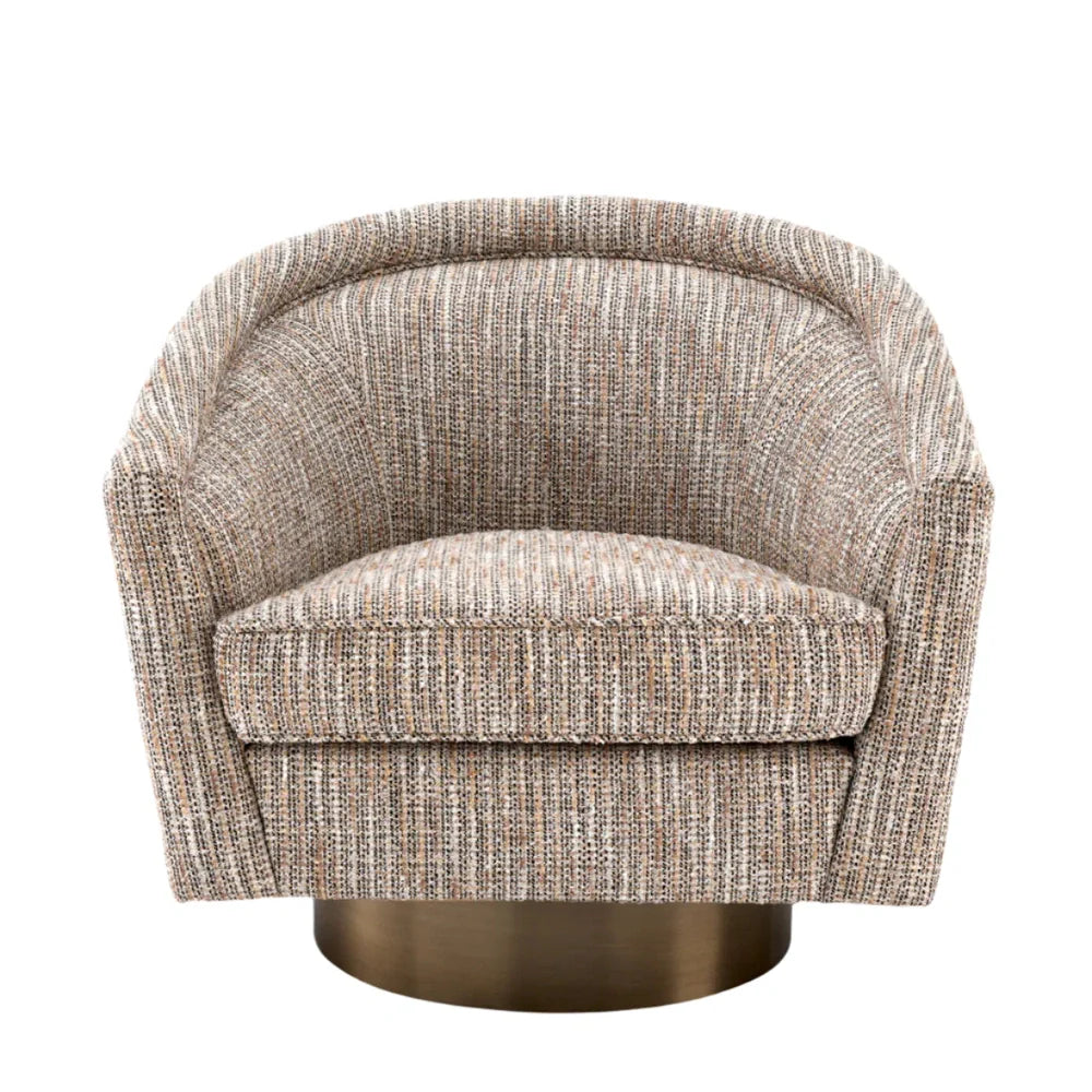 Catene Swivel Chair - Mademoiselle Beige