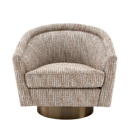 Catene Swivel Chair - Mademoiselle Beige