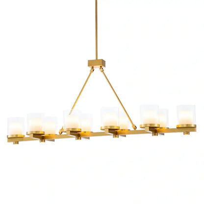 Donovan Chandelier - Antique Brass Finish