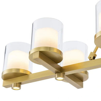 Donovan Chandelier - Antique Brass Finish