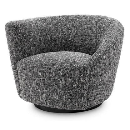 Colin Swivel Chair Left - Cambon Black
