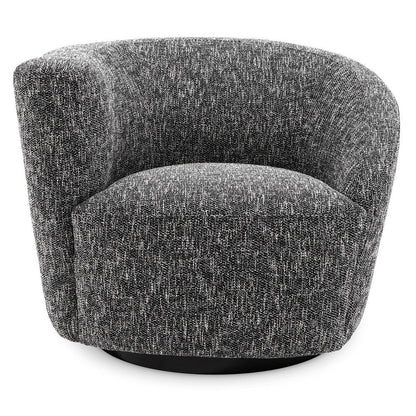 Colin Swivel Chair Left - Cambon Black