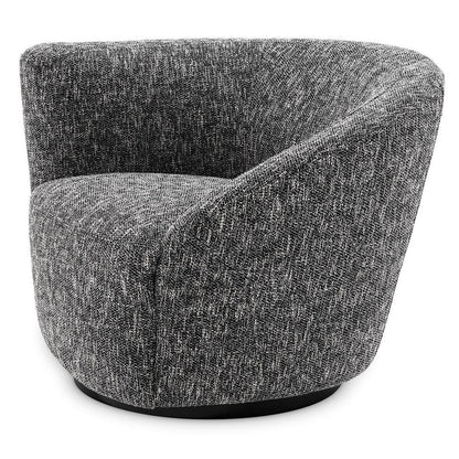 Colin Swivel Chair Left - Cambon Black