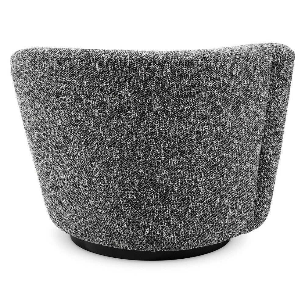 Colin Swivel Chair Left - Cambon Black