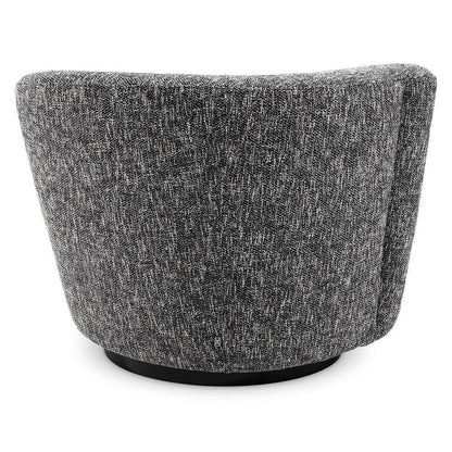 Colin Swivel Chair Left - Cambon Black