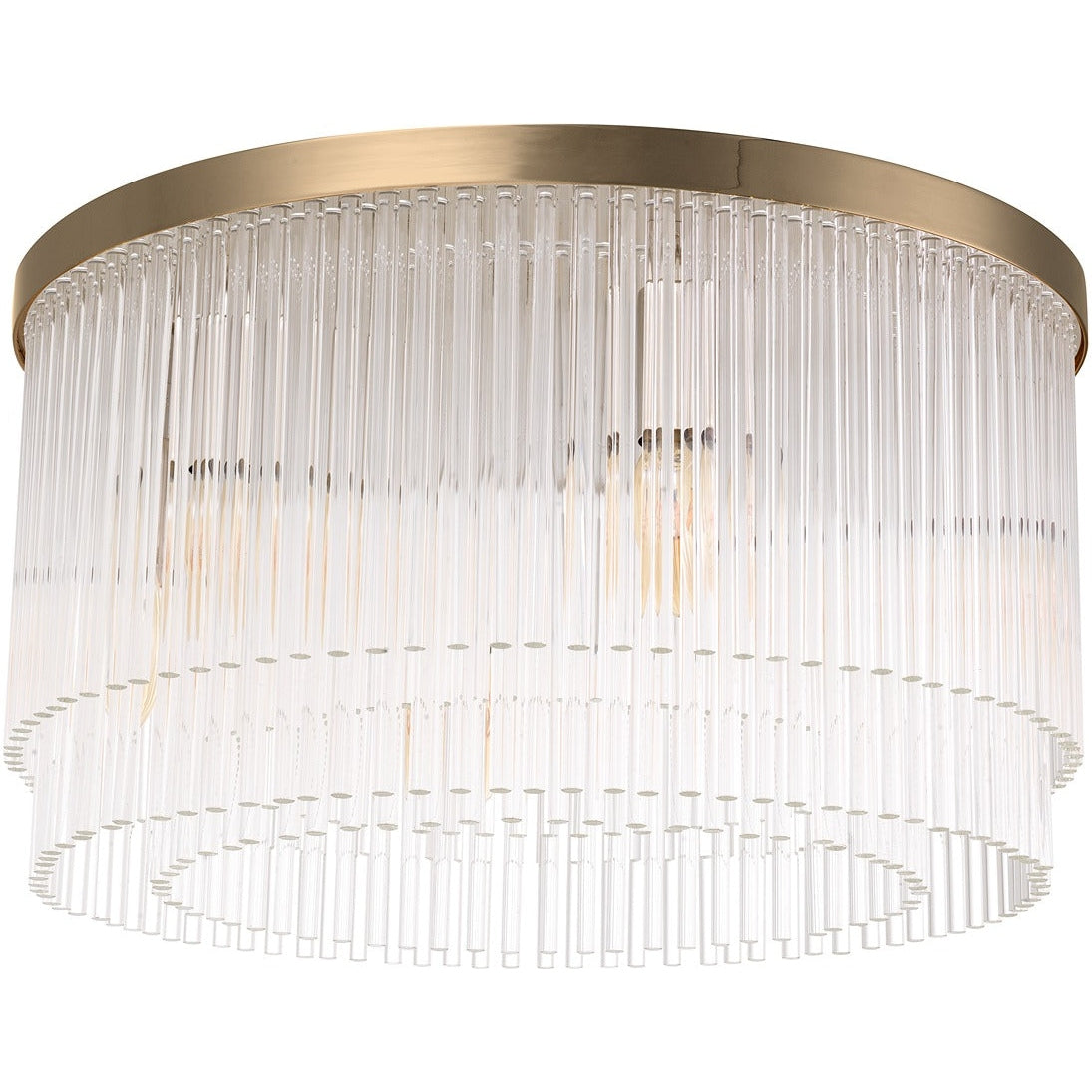 Hector Ceiling Lamp - Light Brushed Brass Finish