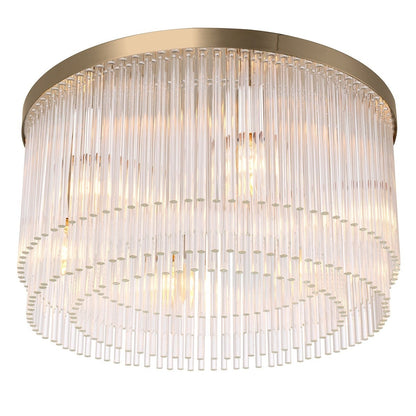 Hector Ceiling Lamp - Light Brushed Brass Finish