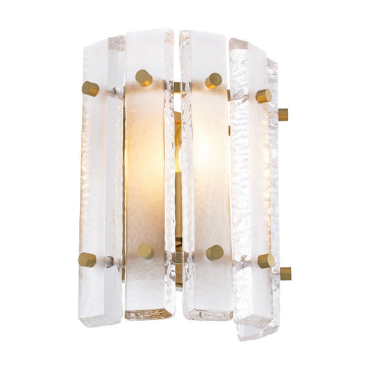 Blason Single Wall Lamp - Antique Brass