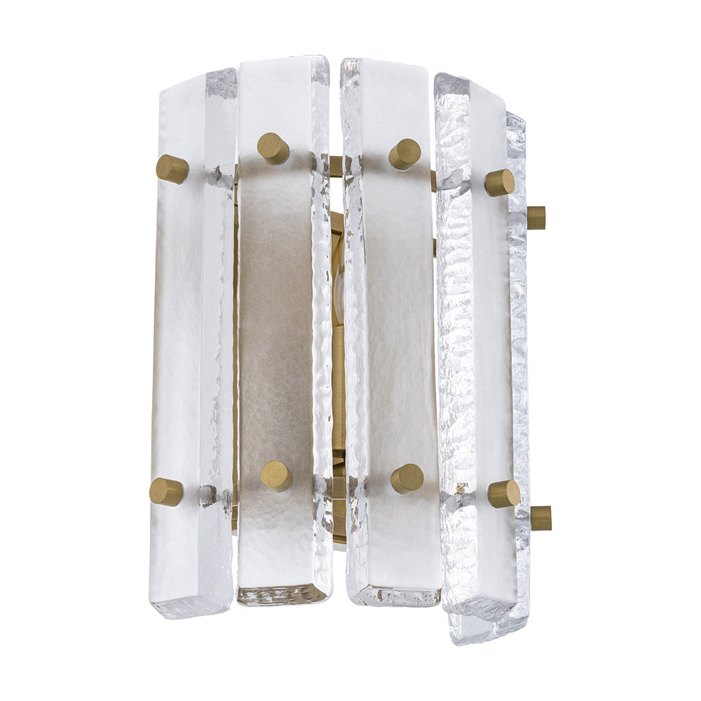 Blason Single Wall Lamp - Antique Brass