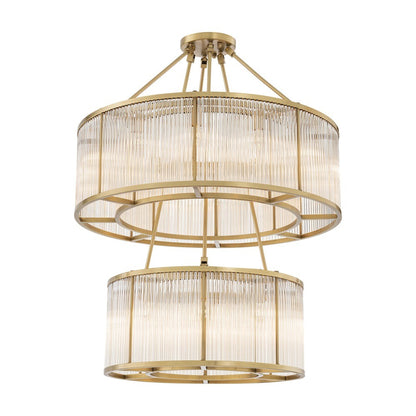 Bernardi Chandelier - Antique Brass
