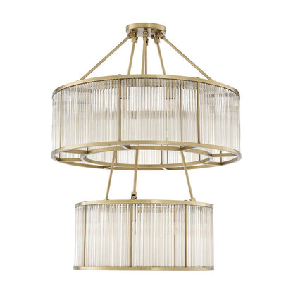 Bernardi Chandelier - Antique Brass