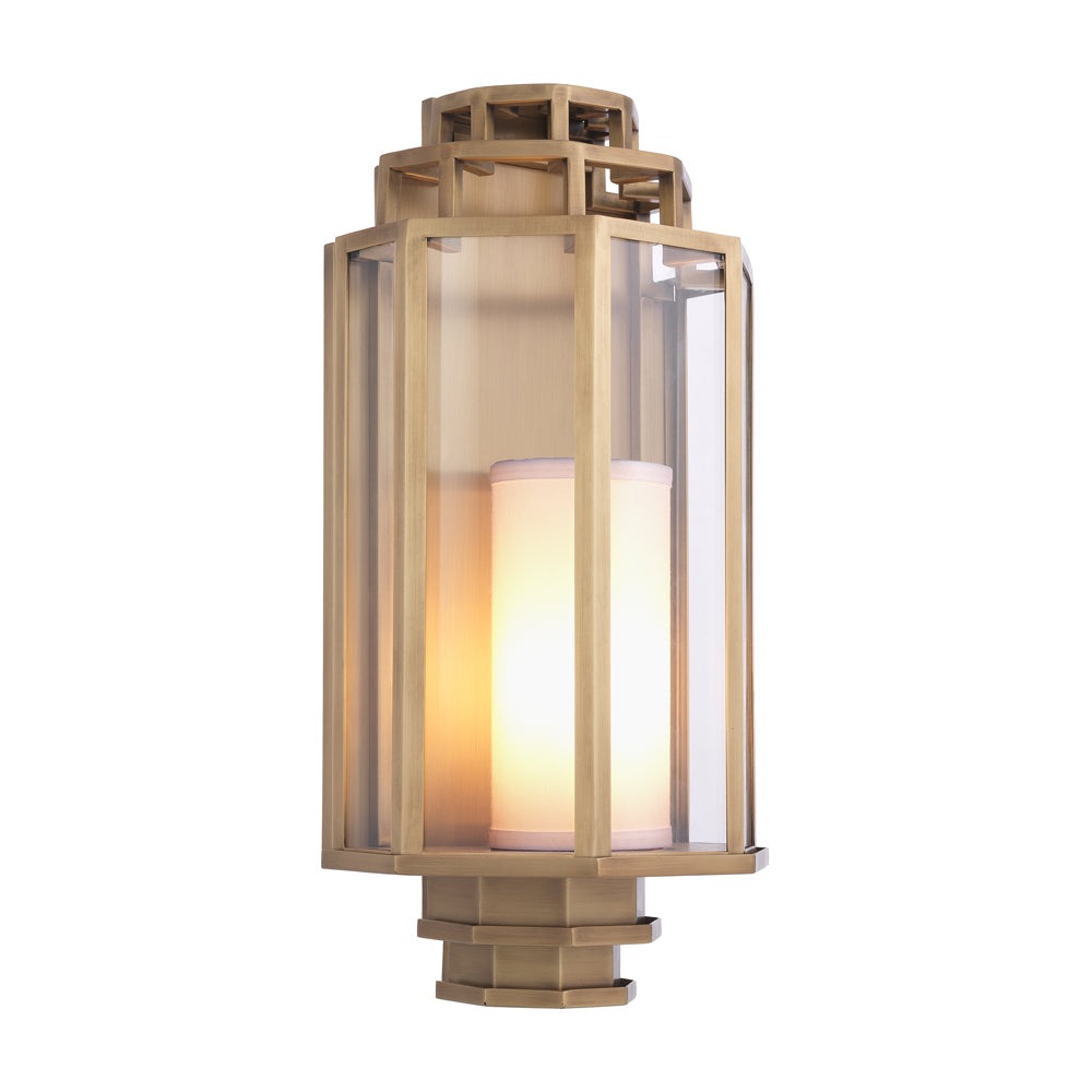 Monticello Wall Lamp - Antique Brass