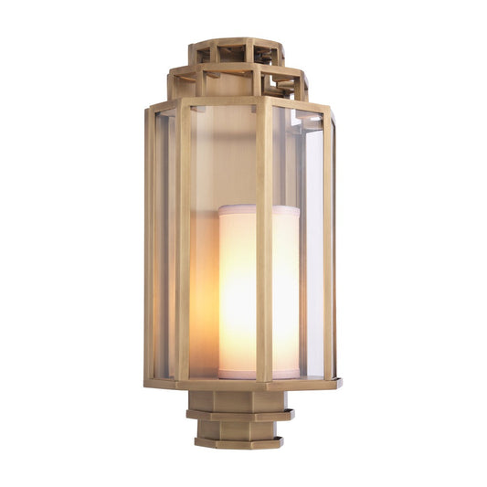 Monticello Wall Lamp - Antique Brass