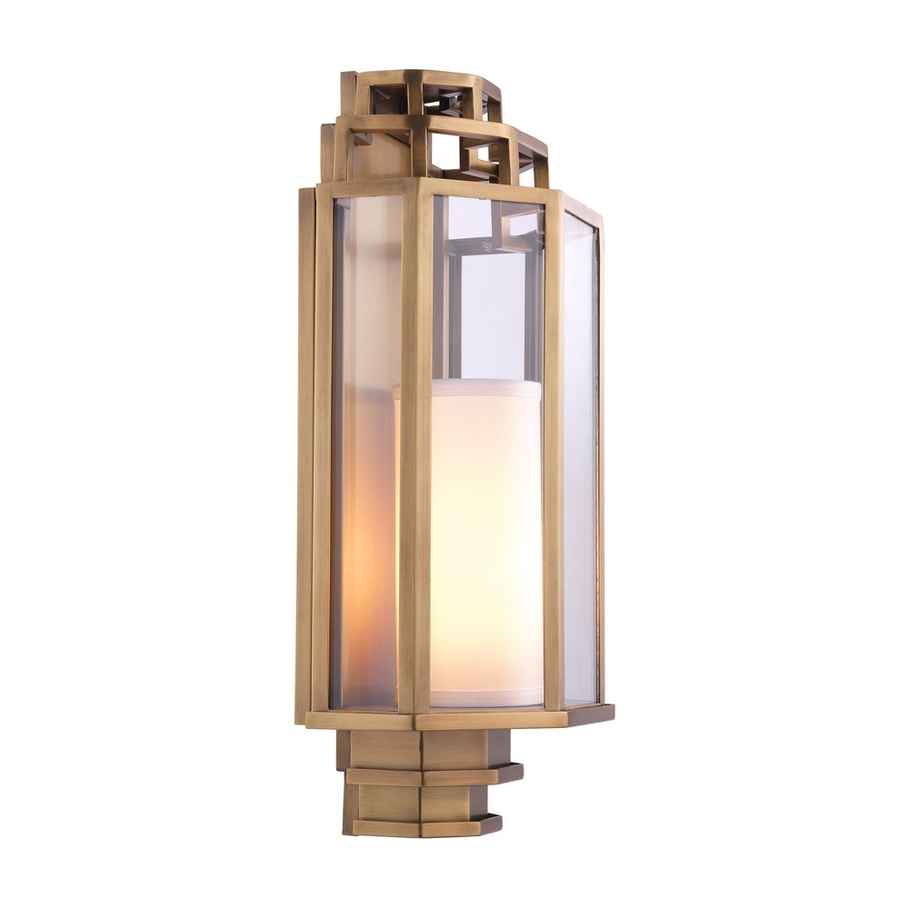 Monticello Wall Lamp - Antique Brass