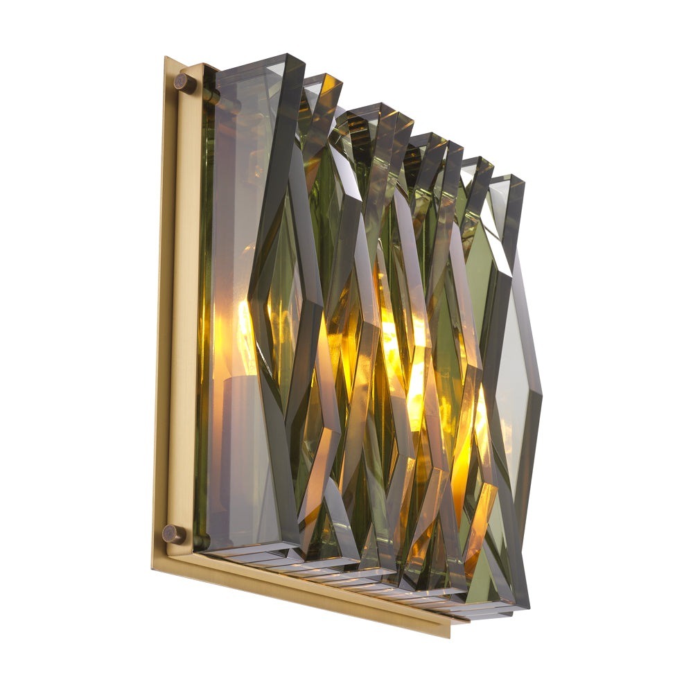 Small Nuvola Wall Lamp - Antique Brass