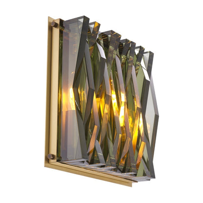 Small Nuvola Wall Lamp - Antique Brass