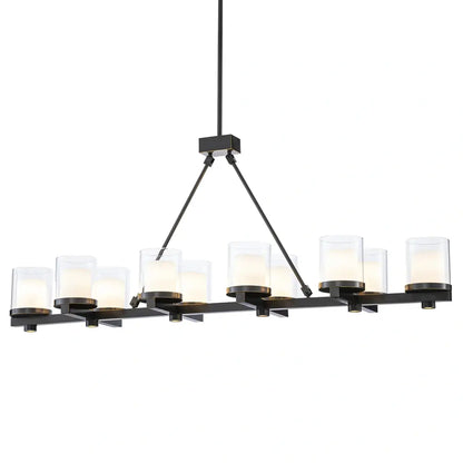 Donovan Chandelier - Bronze Highlight Finish
