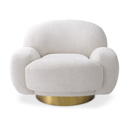 Udine Swivel Chair - lyssa Off-White
