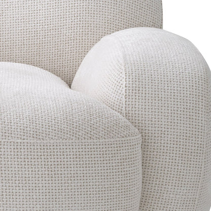 Udine Swivel Chair - lyssa Off-White